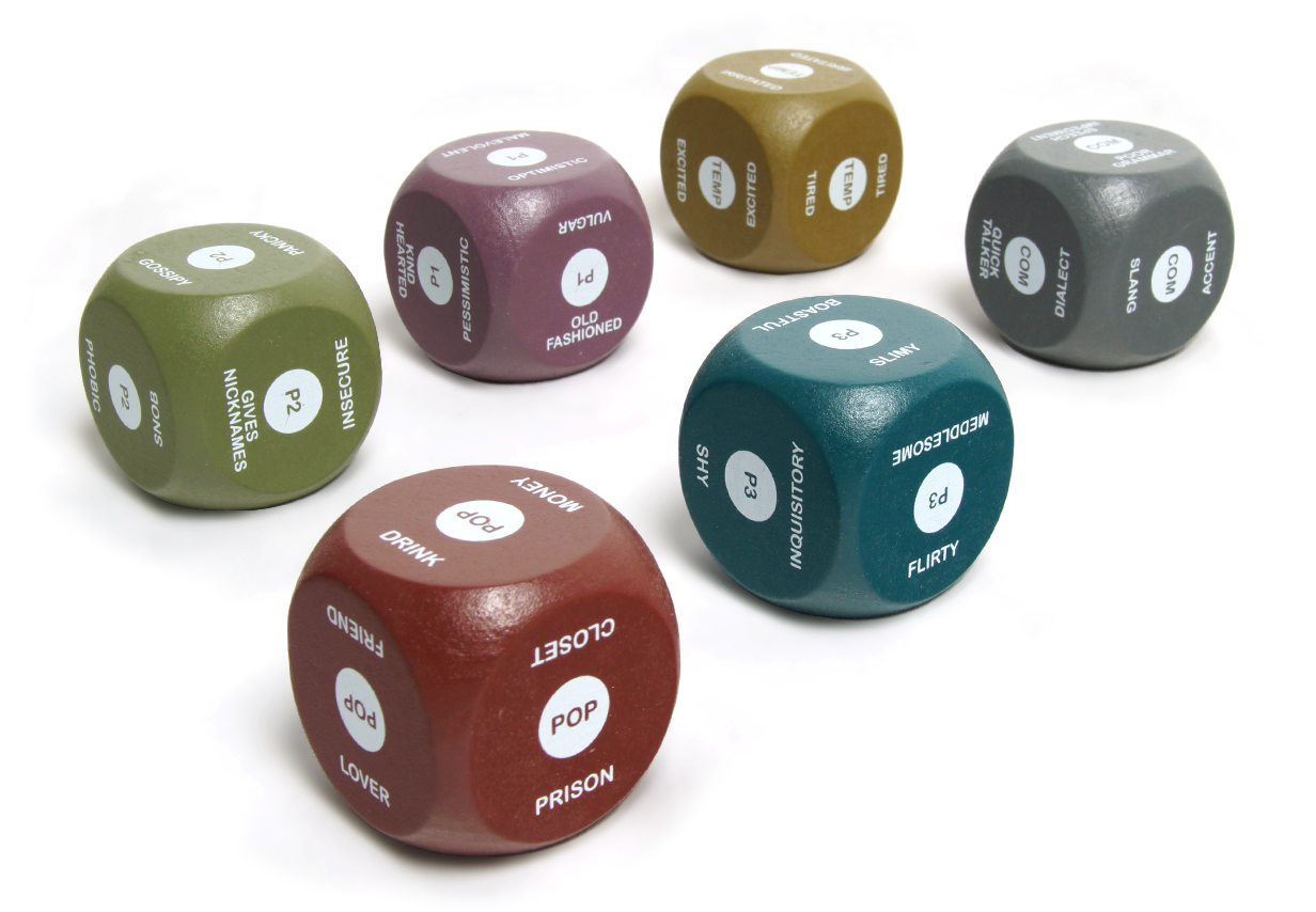 Roll To Life | RPG Personality Dice | Free Shipping | DiceRoll UK