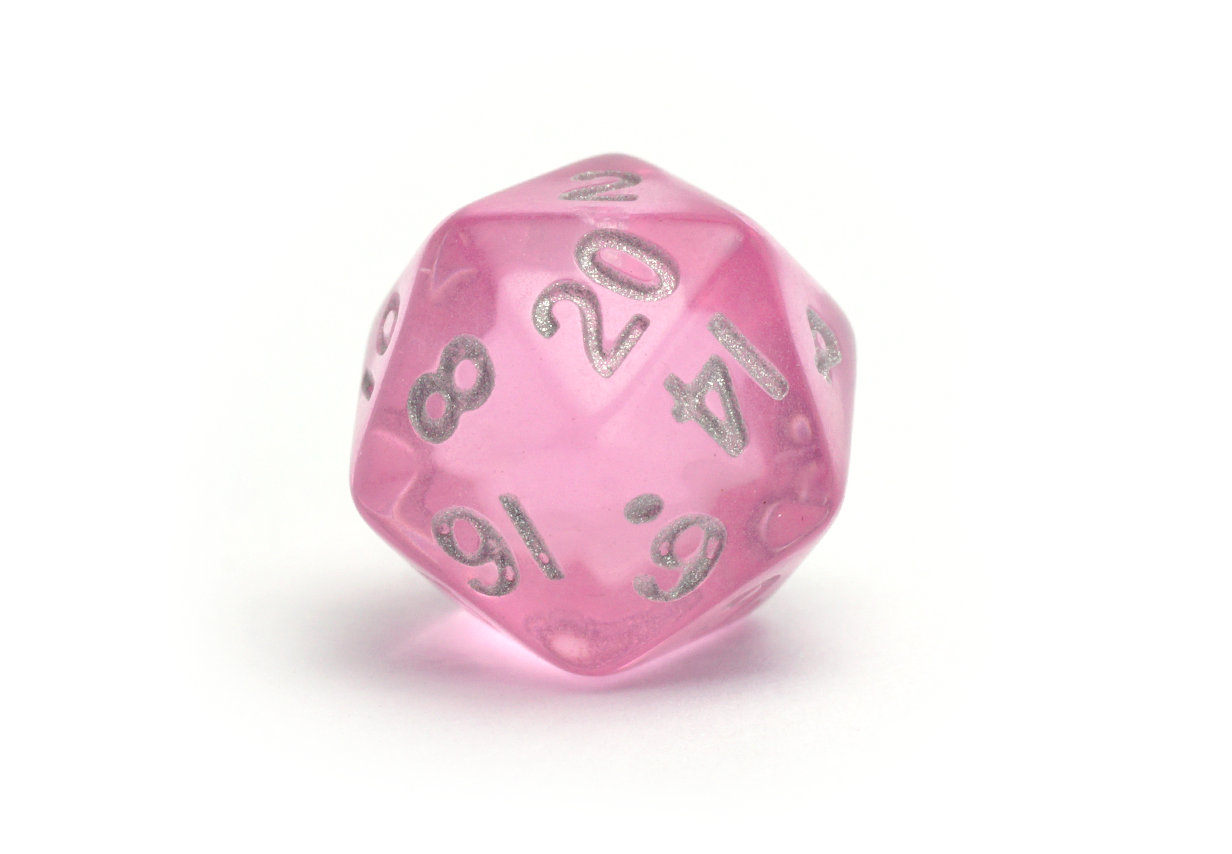 Gem Dice Mini - Pink