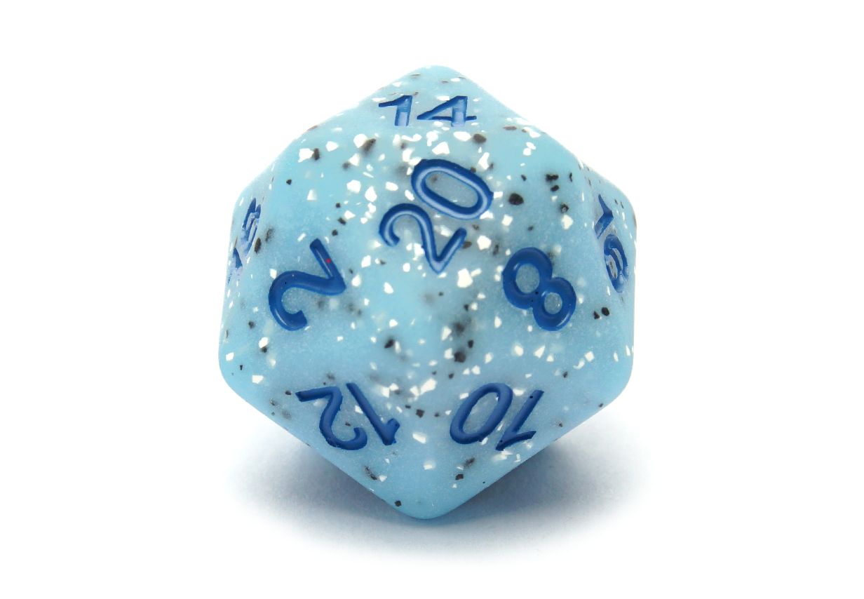 Granite Dice - Blue
