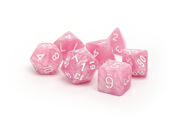 Pearlescent Dice - Pink