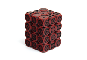 36x12mm Dice Block Ancient - Red