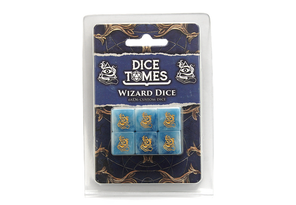 Dice Tomes - Dice Block | 6 x D6 | Wizard