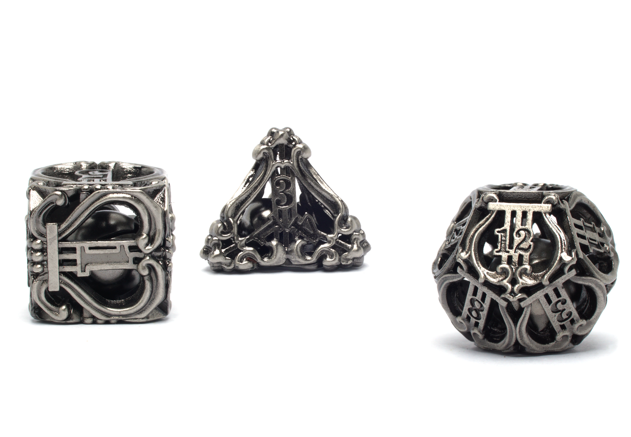 Bells of the Bard Hollow Dice | Silver