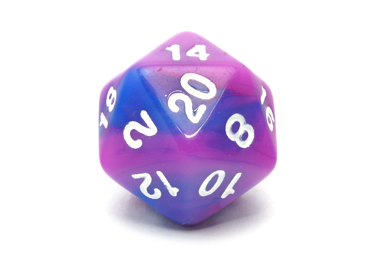 Blend Dice | Purple Blue & Red