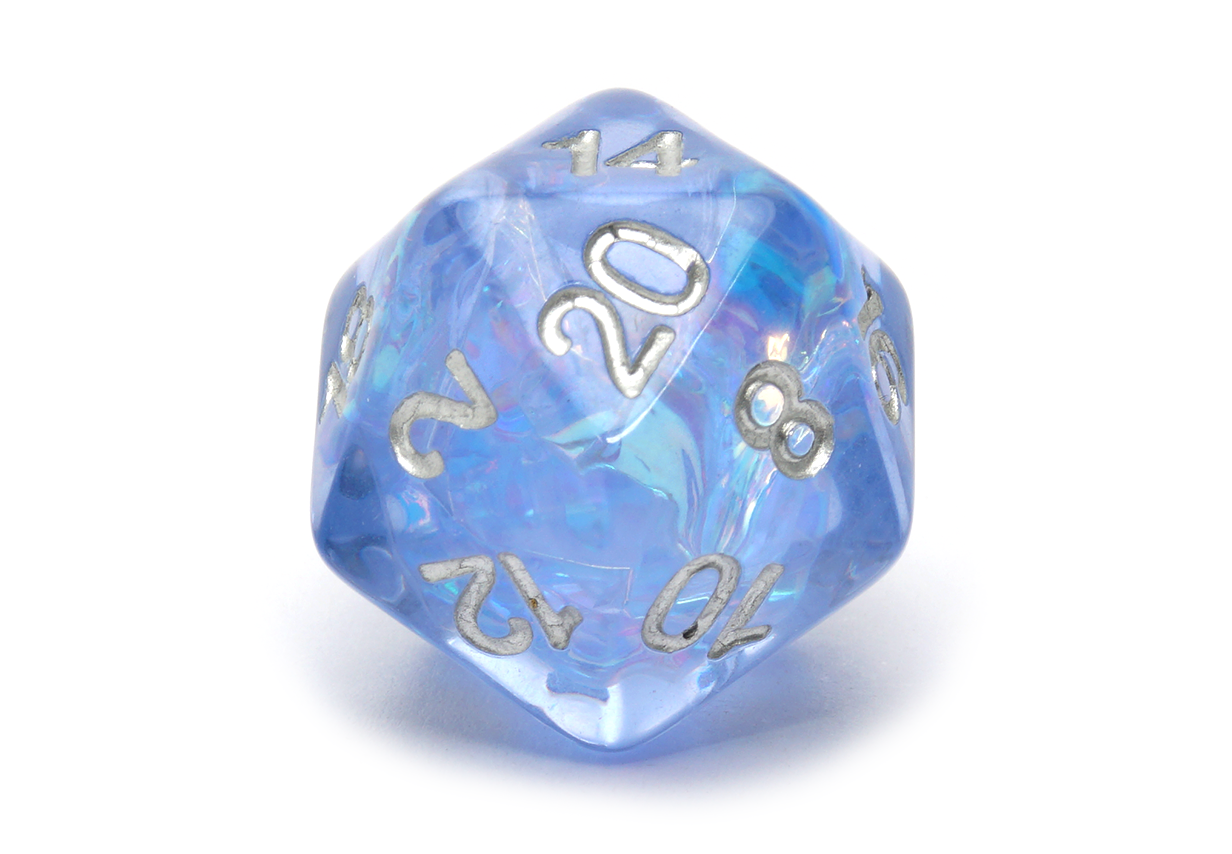 Candy Paper Dice - Blue