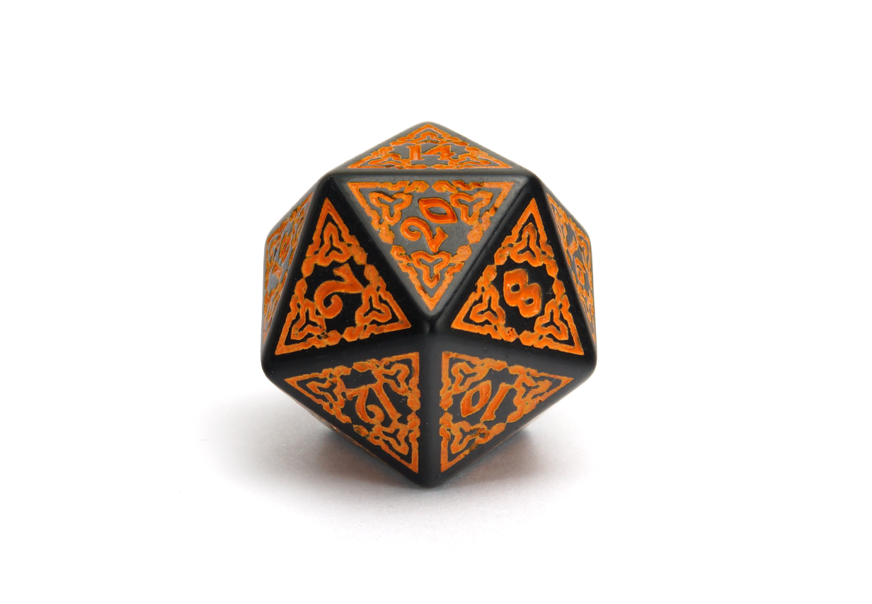 Celtic Carving | Orange