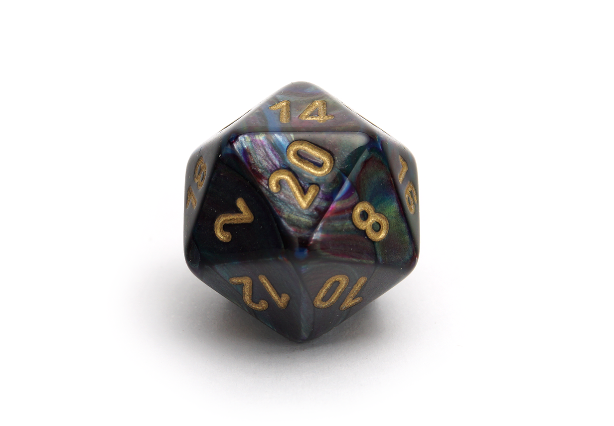 Chessex Lustrous | Shadow