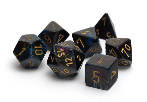 Chessex Lustrous | Shadow