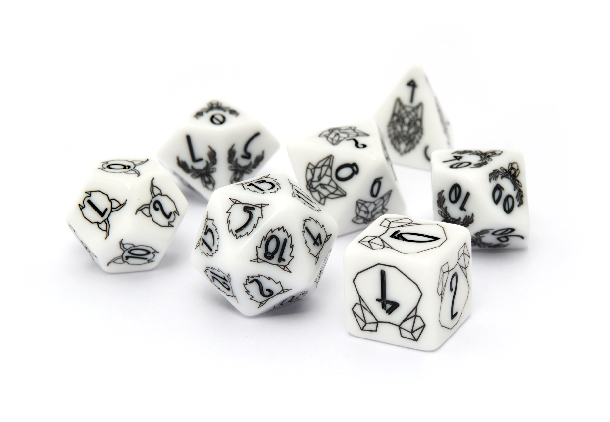 Cyber Beasts Dice Set - Full Set