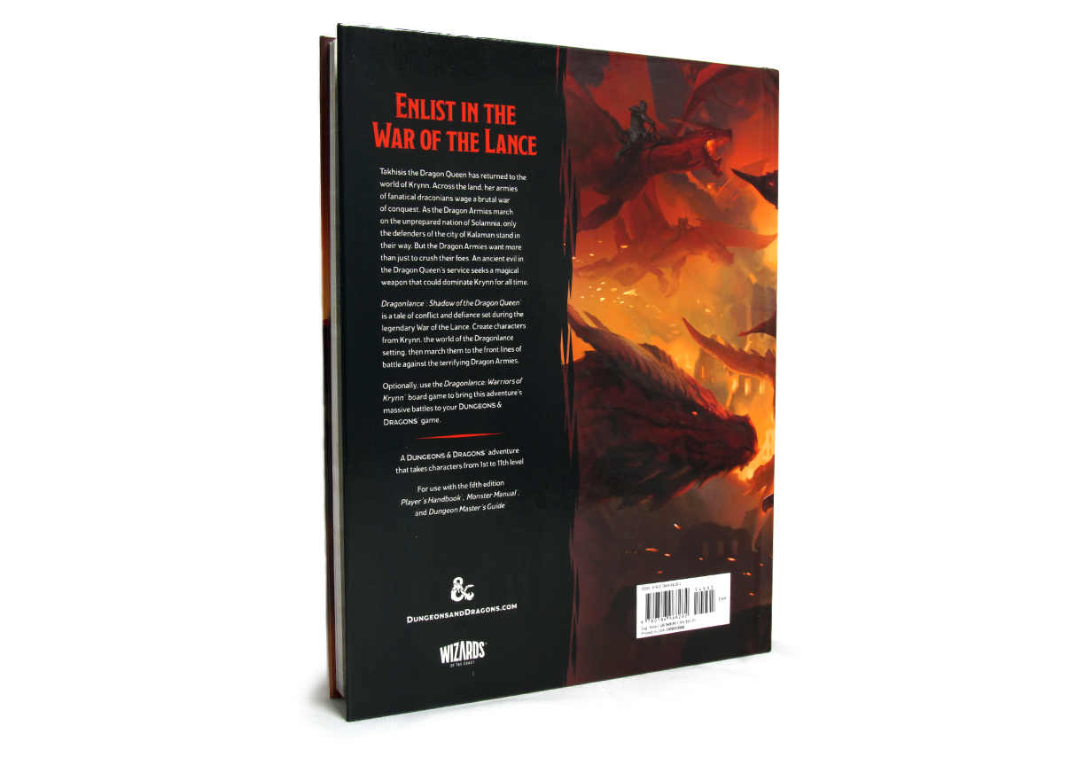 Dungeons & Dragons | Dragonlance: Shadow of the Dragon Queen | Adventure Book