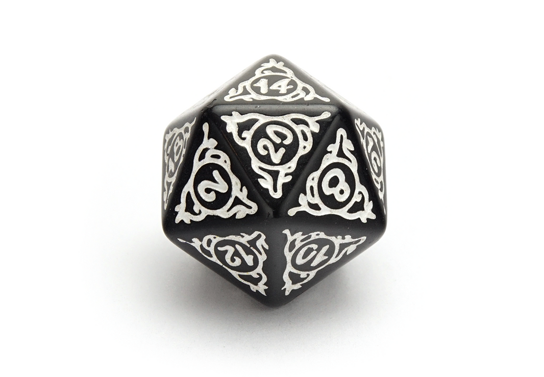 Druid's Circle Dice | White