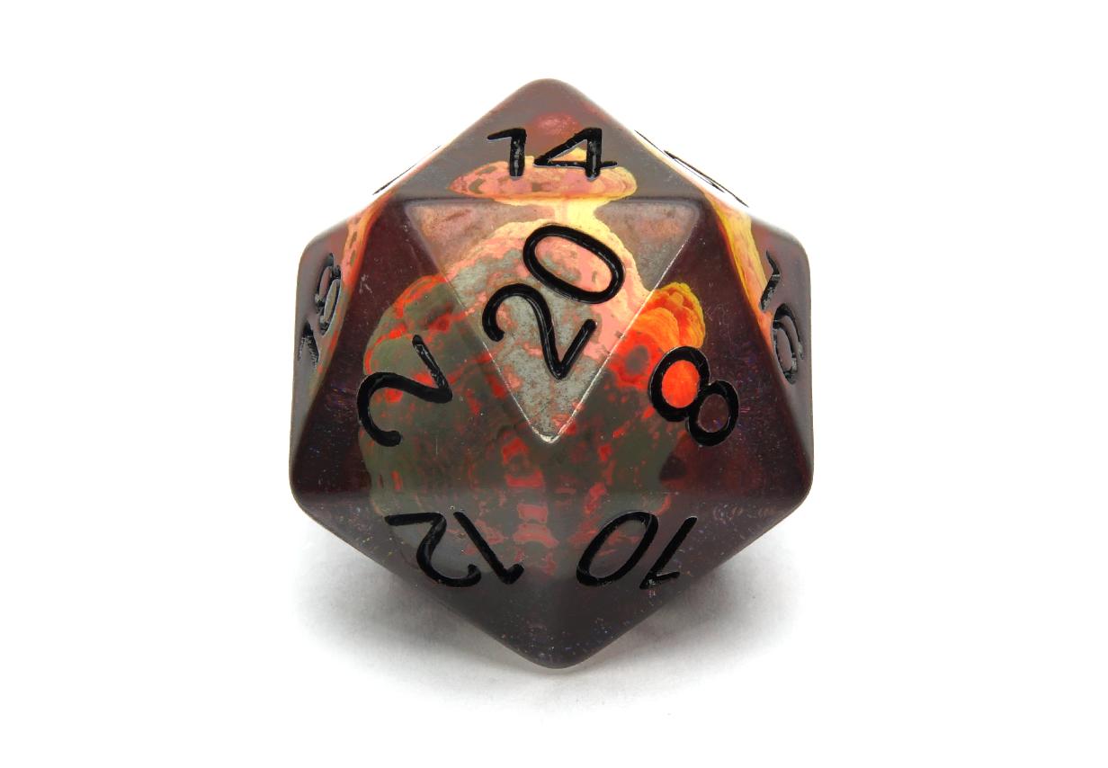 Fossilised Egg Dice