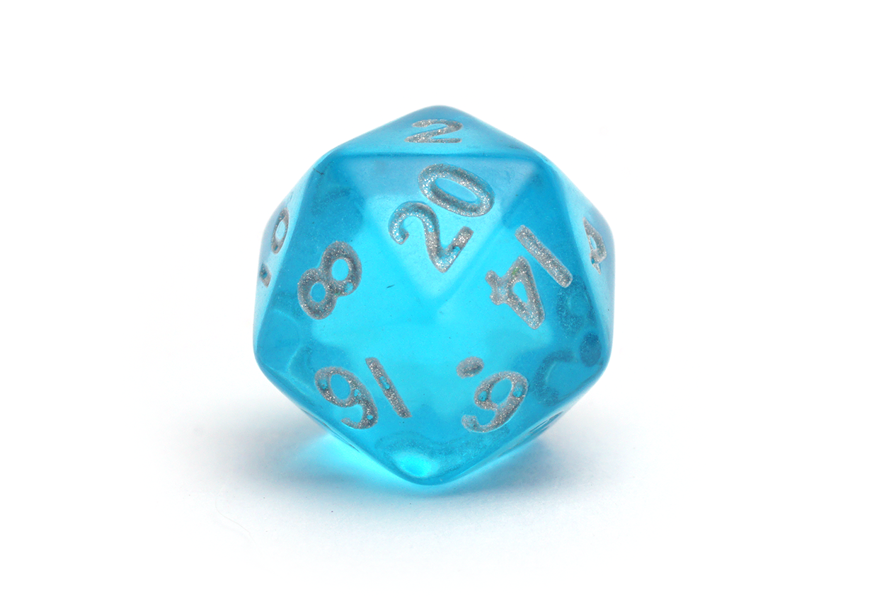 Gem Dice Mini - Aquamarine