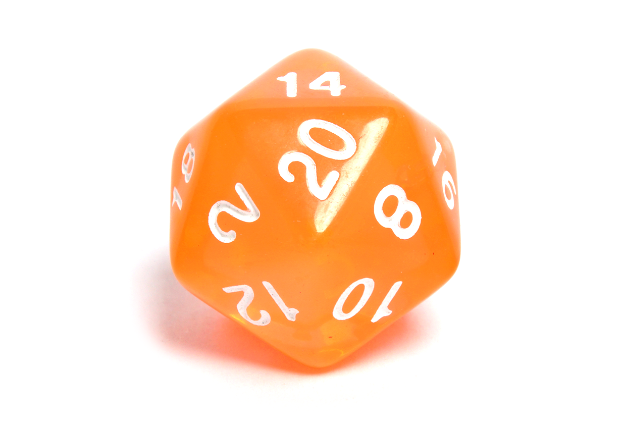 Gem Dice - Orange