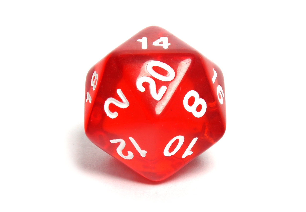 Gem Dice - Red