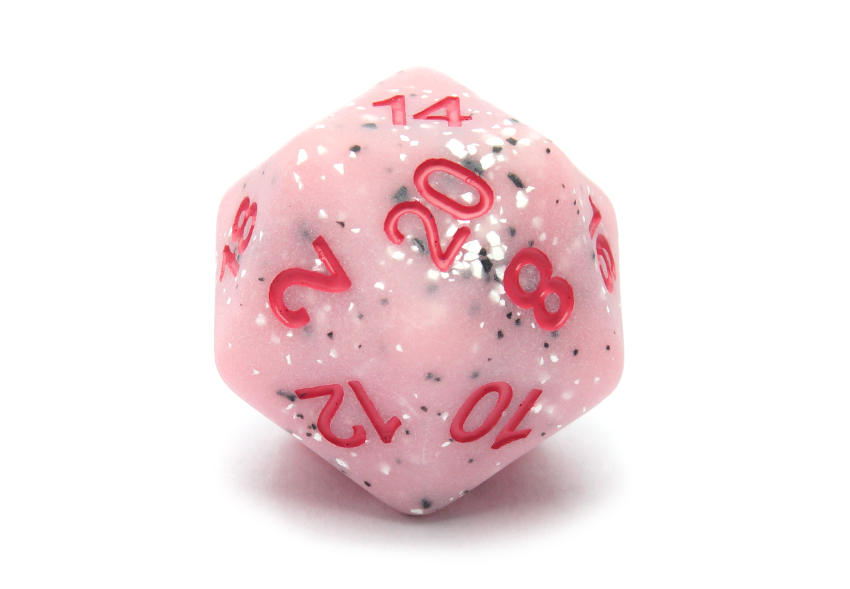 Granite Dice - Pink