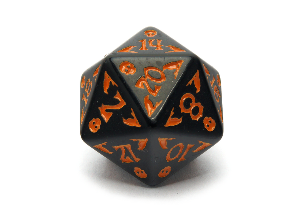 Halloween Spooks & Scares Dice | Black & Orange