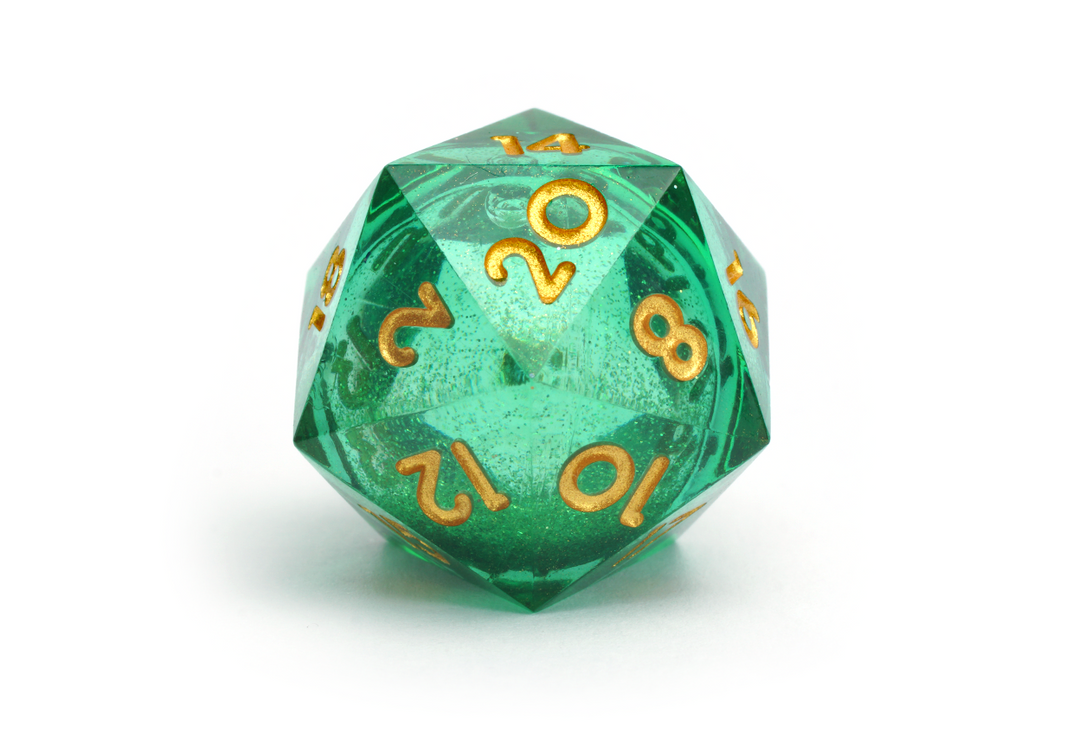 Liquid Core Dice - Dark Green