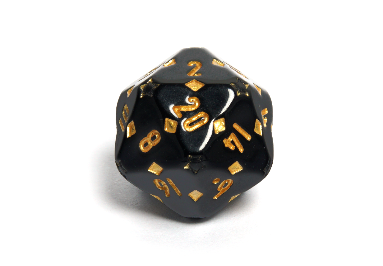 Lucky Diamond Dice | Black