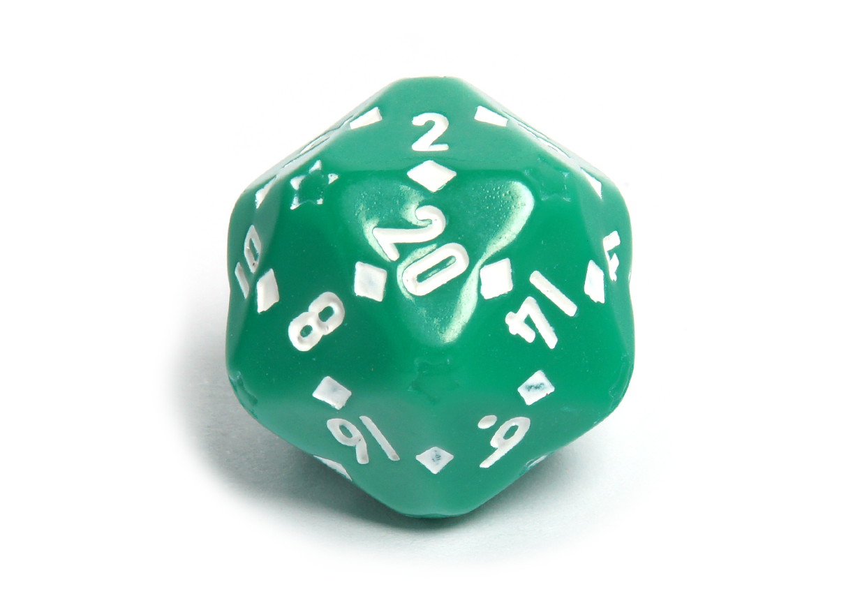 Lucky Diamond Dice | Green