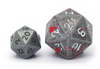 Mini Machined Metal Dice | Gun-Metal Grey