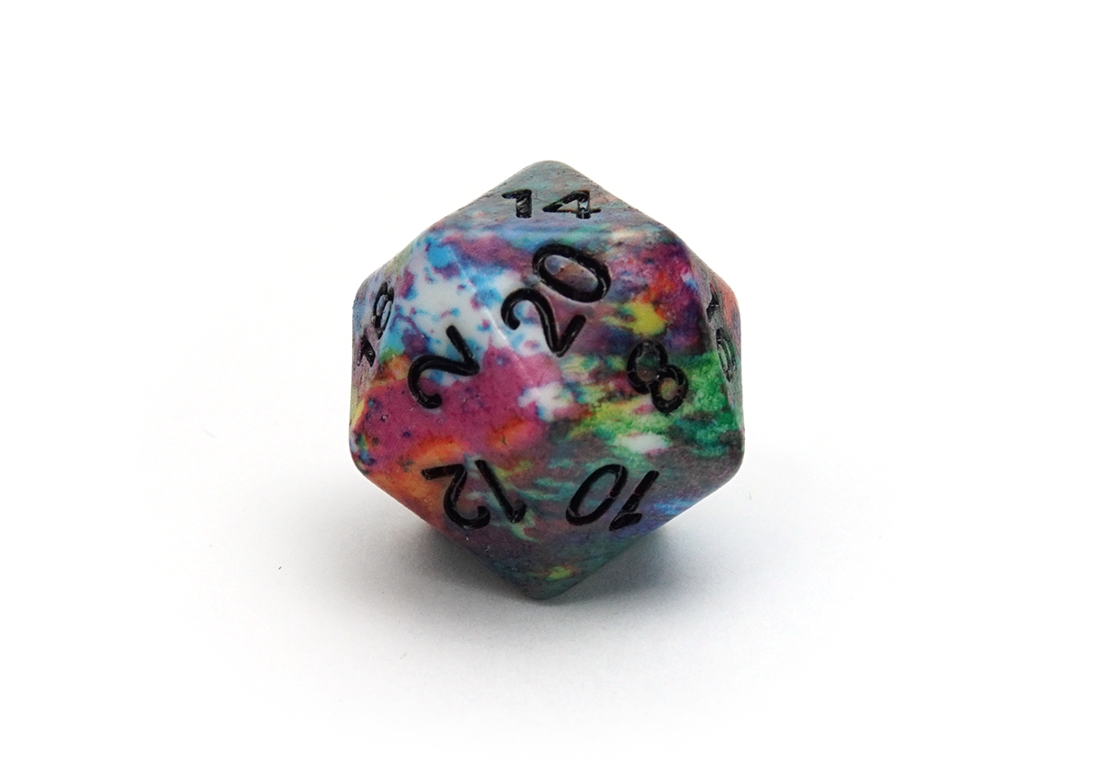 Melted Dice | Crayon