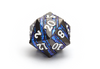 Metal Ore Dice | Black & Blue