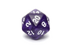 Pearlescent Dice - Purple and White