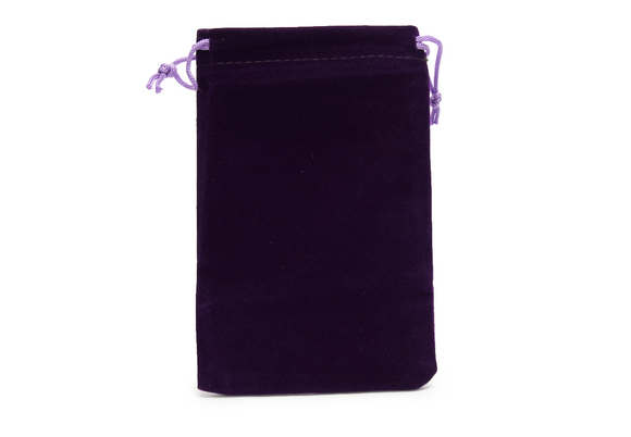 Plain Dice Bag - Purple