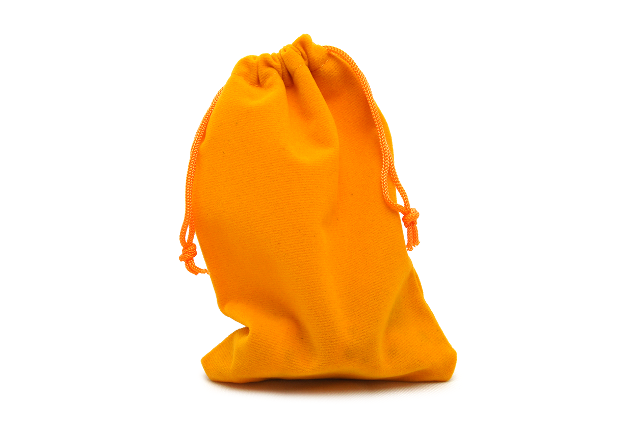 Plain Dice Bag - Orange