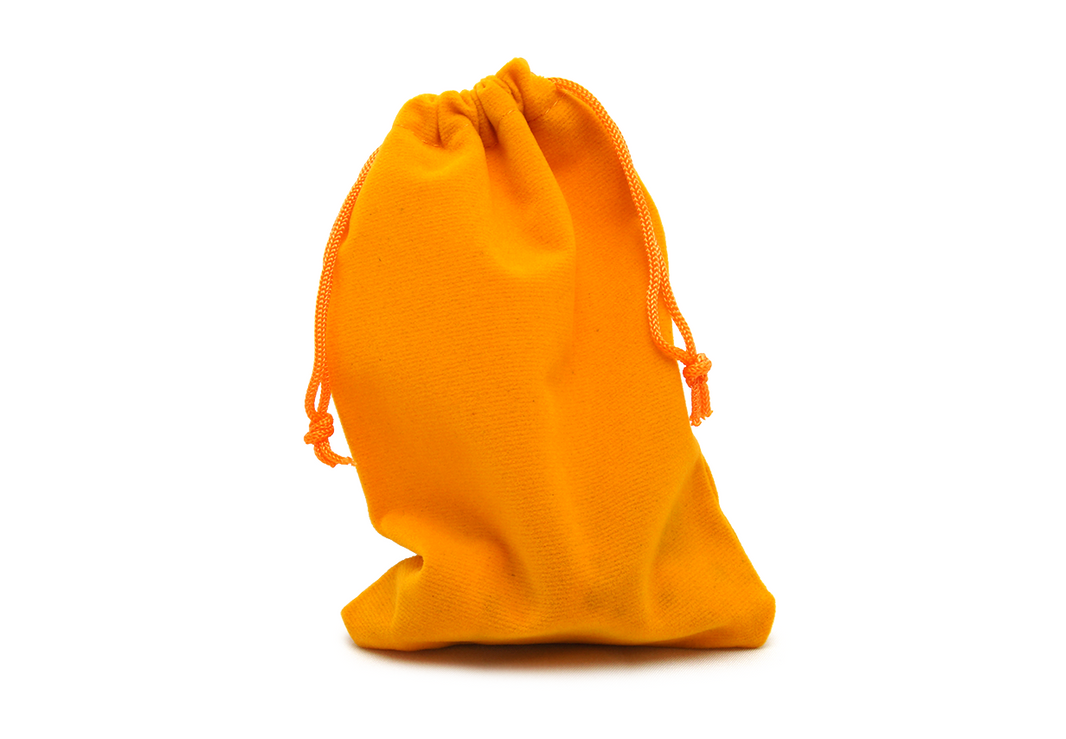 Plain Dice Bag - Orange