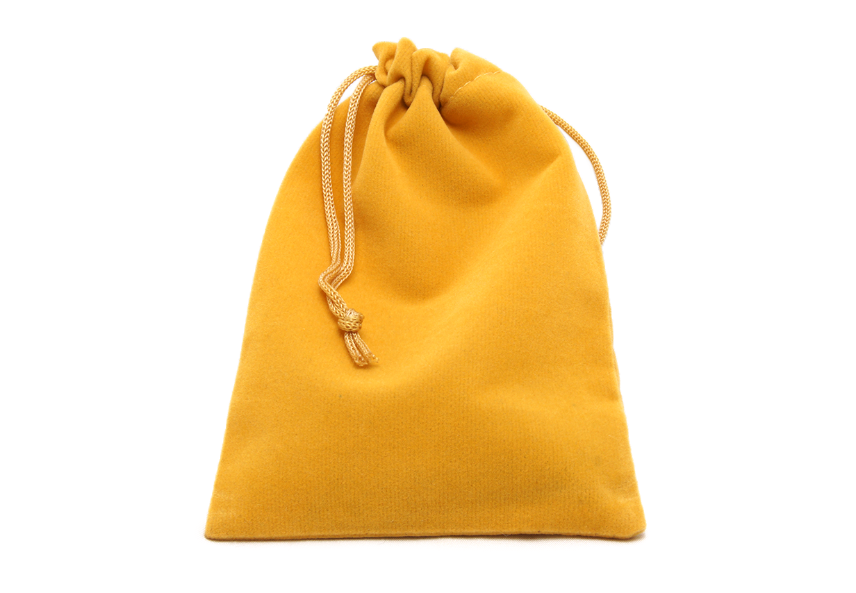 Plain Dice Bag - Yellow