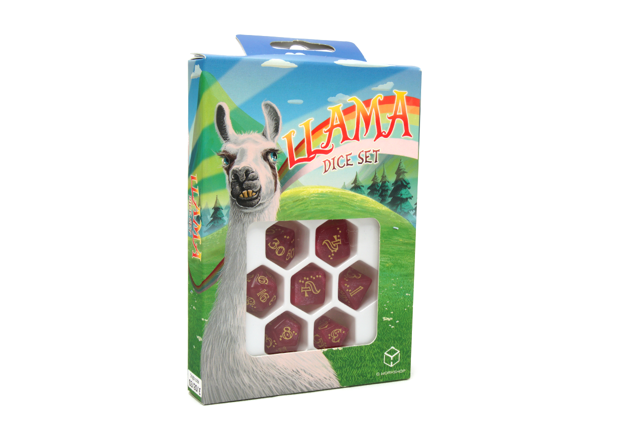 Llama Dice Set | Puffy