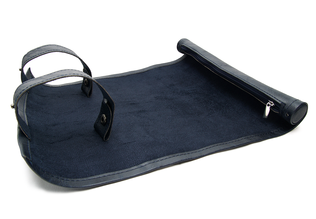 Roll-Up Dice Mat - Blue