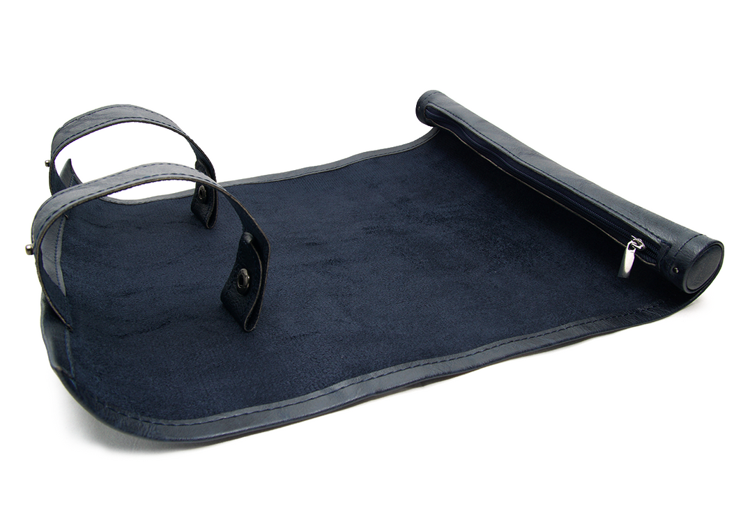 Roll-Up Dice Mat - Blue