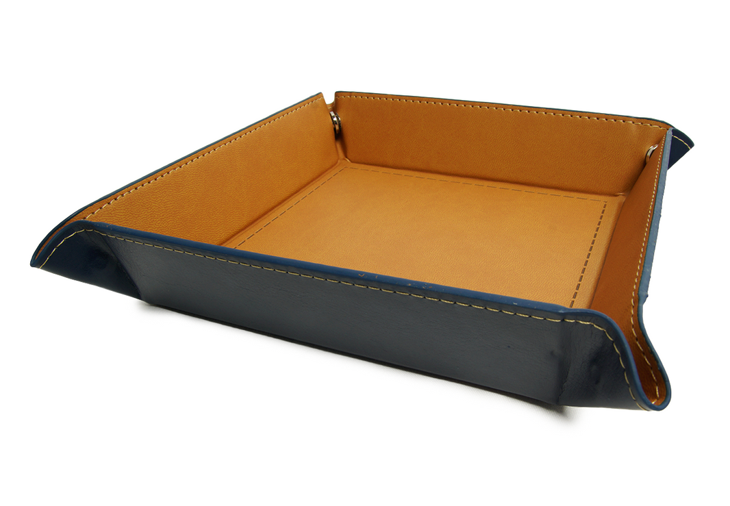Square Clip-Up Dice Tray - Yellow