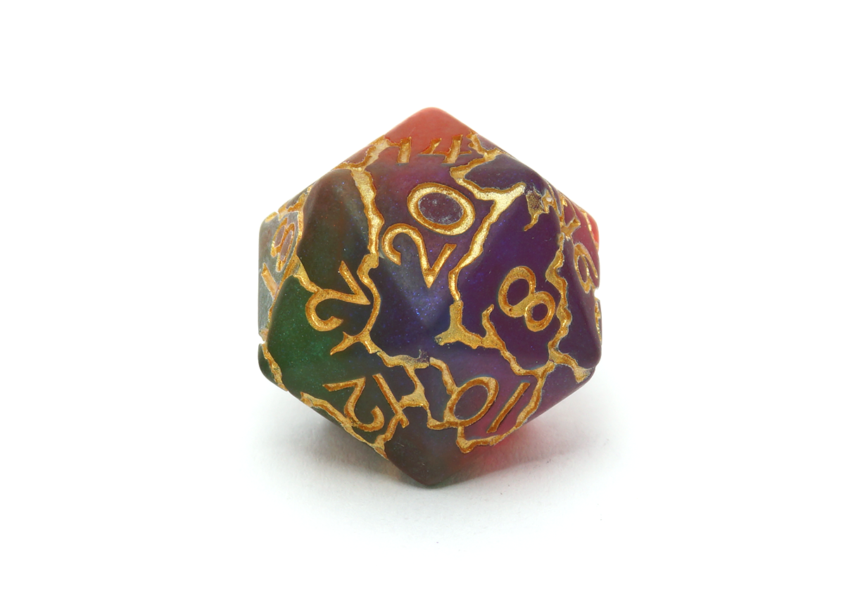 Tectonic Dice | Red Green & Blue