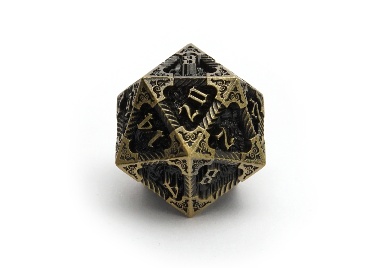 Watcher of Dawn Metal Dice