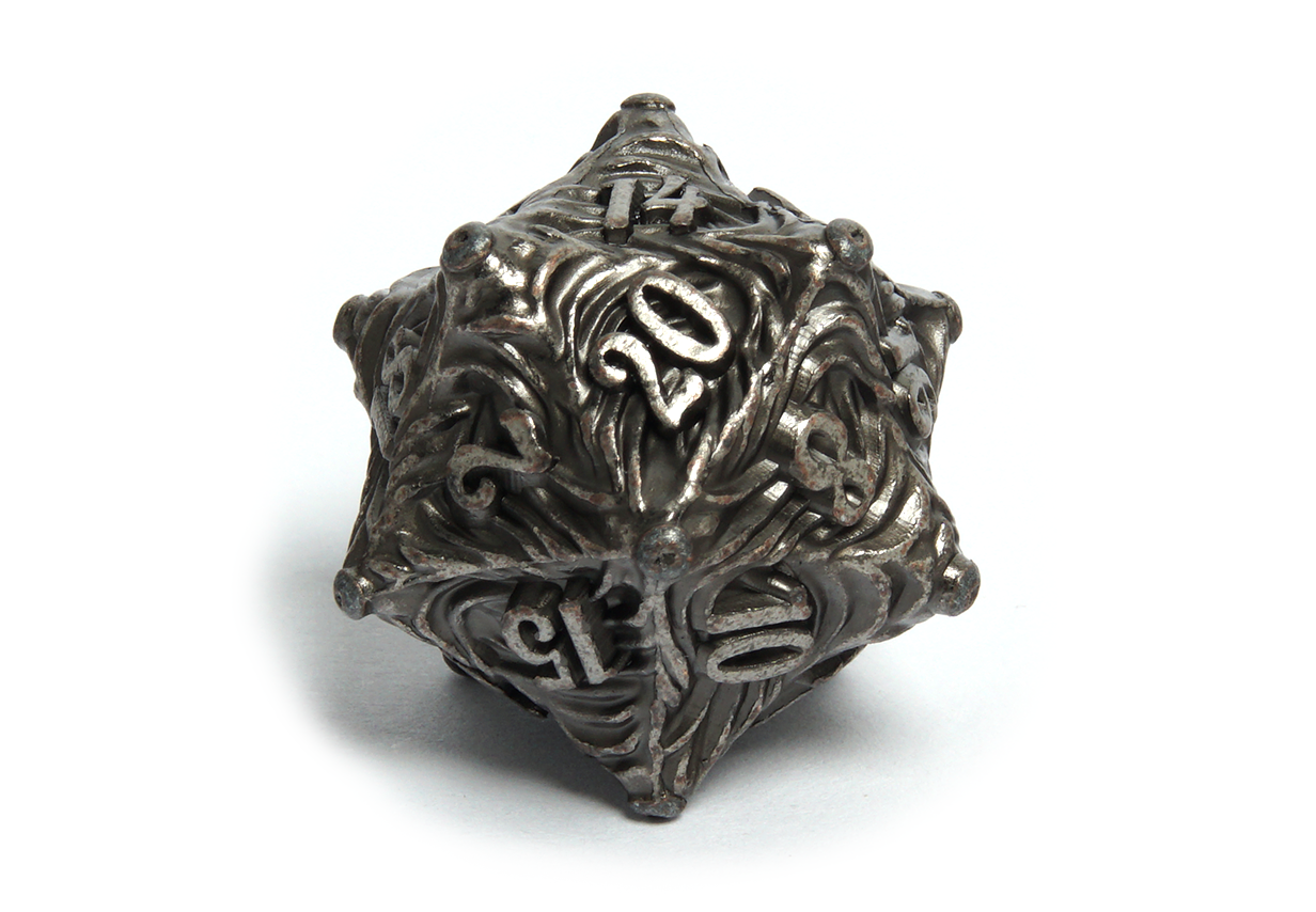 Wormhole Metal Dice | Silver