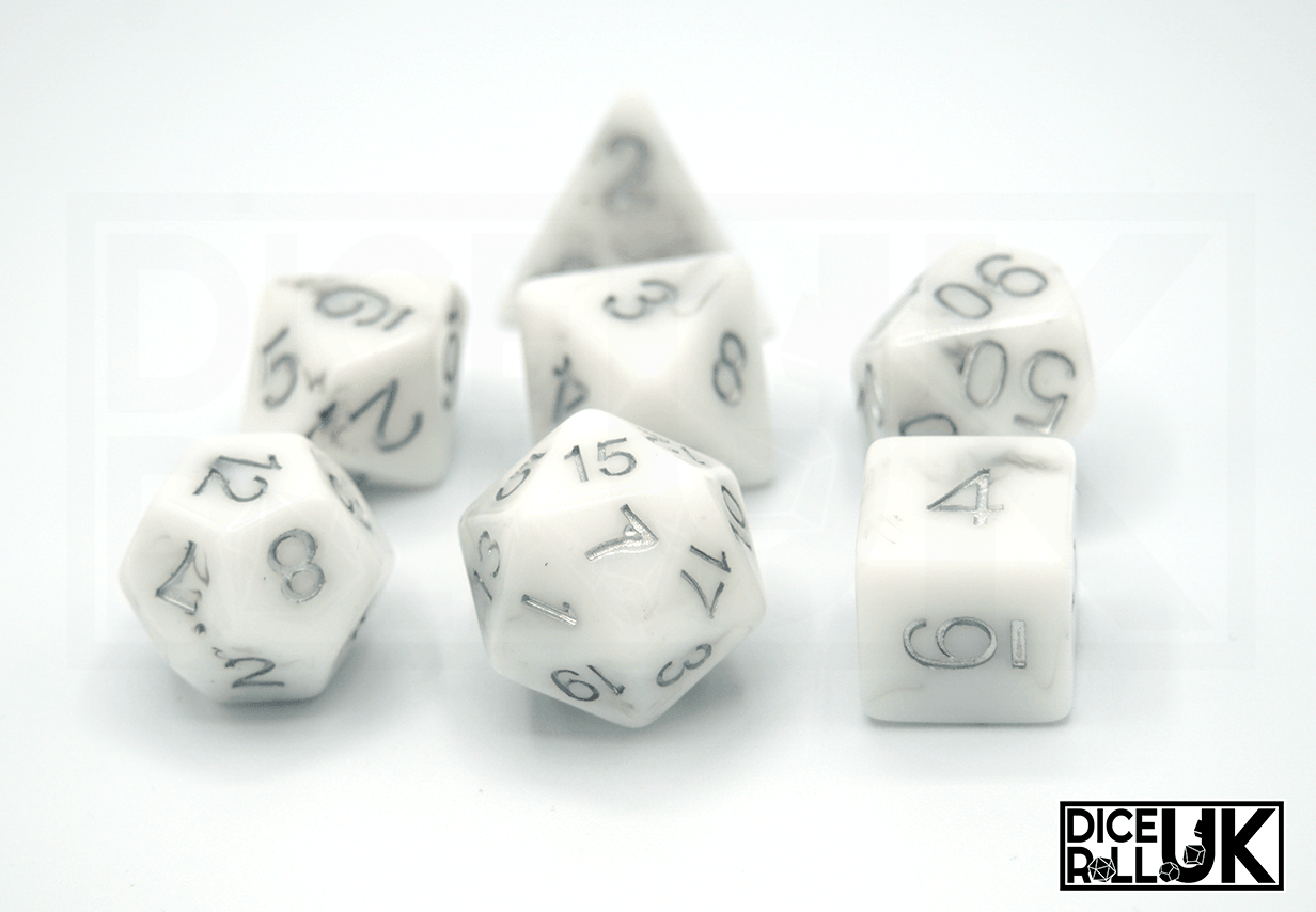 Quartz - White Quartz - White from DiceRoll UK