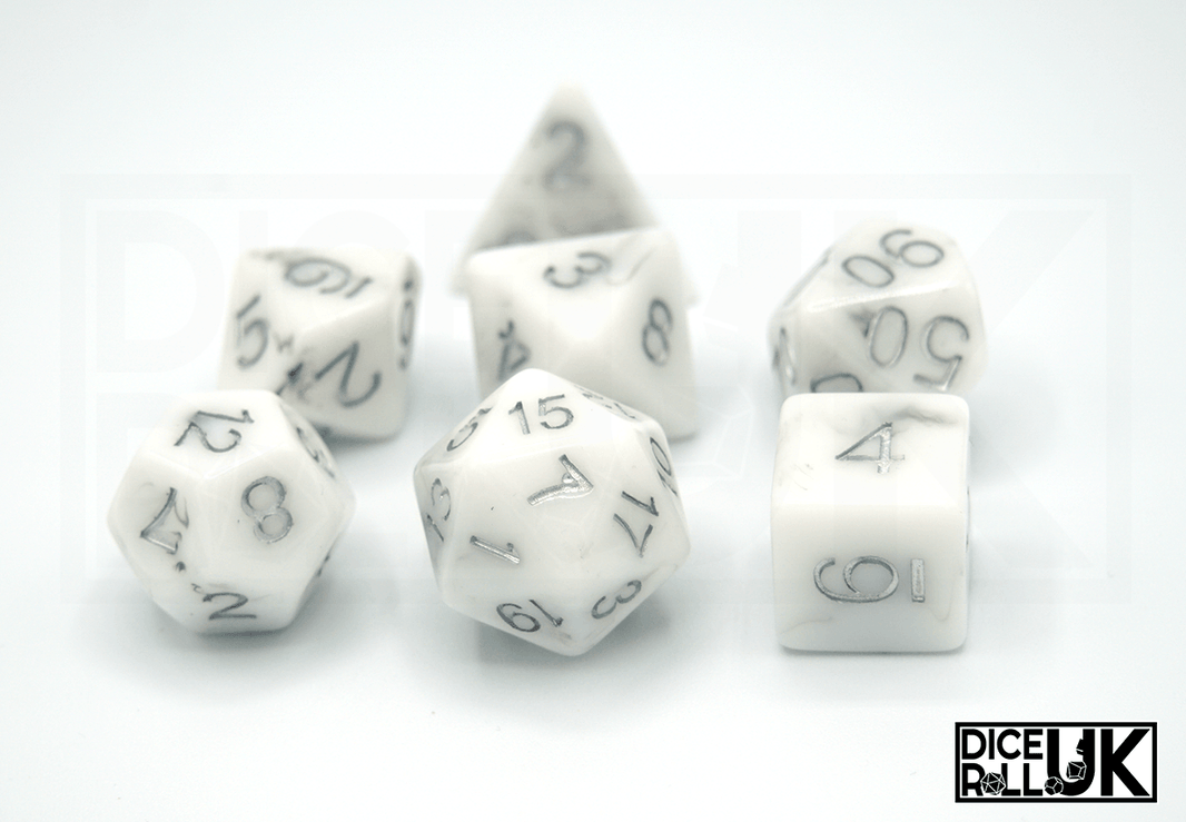 Quartz - White Quartz - White from DiceRoll UK