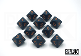 Chessex Opaque | 10d10 | Dusty Blue Chessex Opaque | 10d10 | Dusty Blue from DiceRoll UK