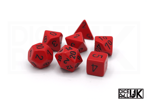 Chessex Opaque | Red Chessex Opaque | Red from DiceRoll UK
