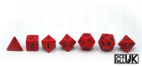 Chessex Opaque | Red Chessex Opaque | Red from DiceRoll UK