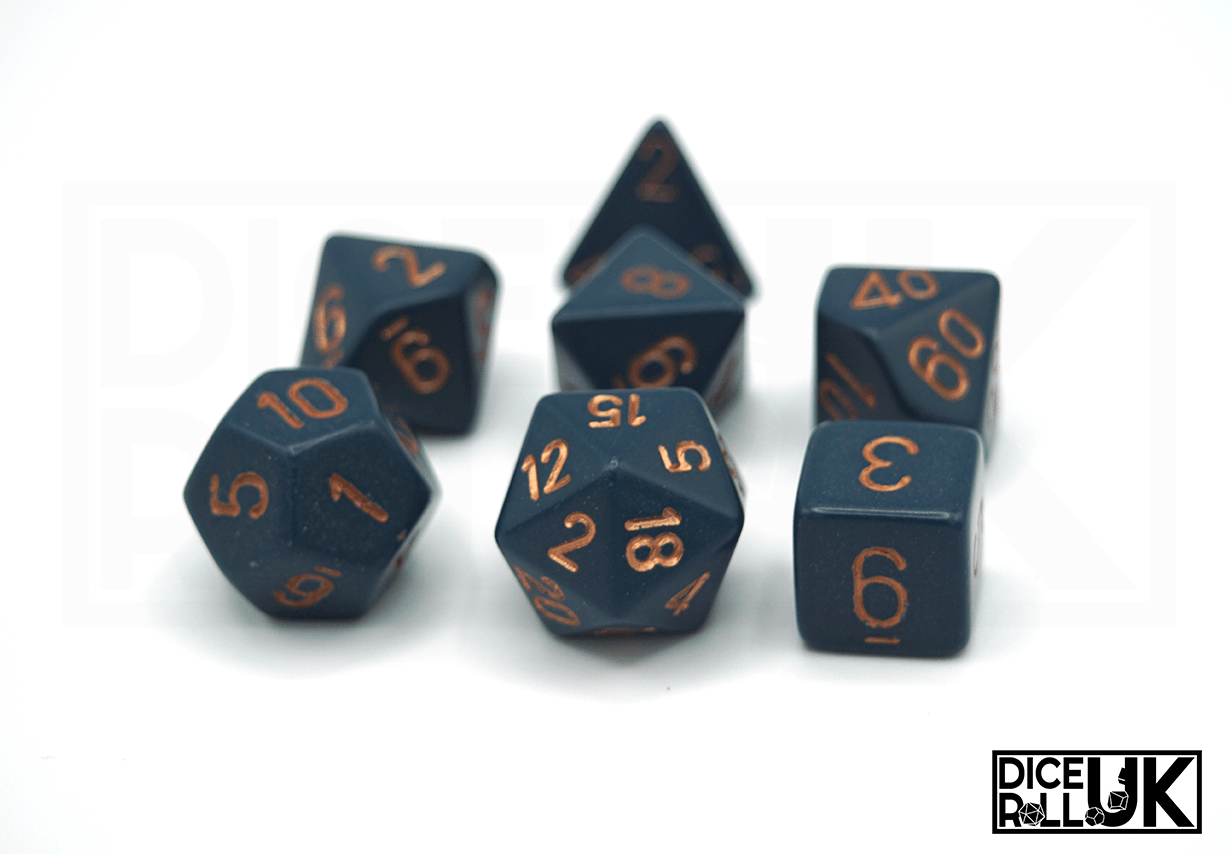 Chessex Opaque | Dusty Blue Chessex Opaque | Dusty Blue from DiceRoll UK