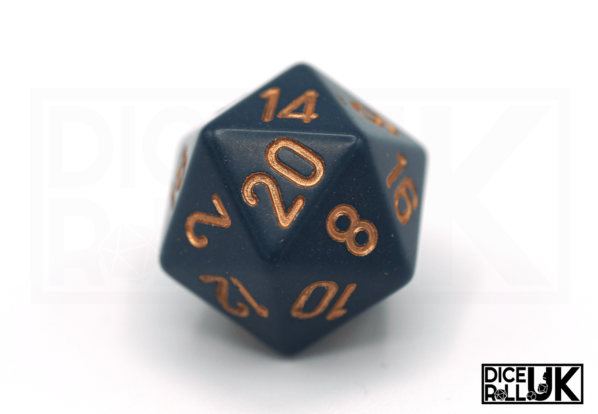 Chessex Opaque | Dusty Blue Chessex Opaque | Dusty Blue from DiceRoll UK