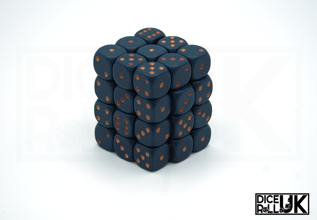 Chessex Opaque | 36x12mm D6 | Dusty Blue Chessex Opaque | 36x12mm D6 | Dusty Blue from DiceRoll UK