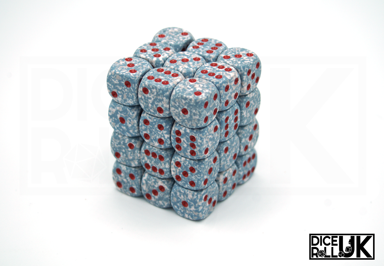 Chessex Speckled | 36x12mm D6 | Air Chessex Speckled | 36x12mm D6 | Air from DiceRoll UK