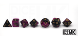 Chessex Gemini | Black-Purple & Gold Chessex Gemini | Black-Purple & Gold from DiceRoll UK