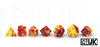 Chessex Gemini | Red & Yellow Chessex Gemini | Red & Yellow from DiceRoll UK